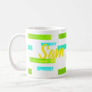 Caneca De Café Sam Adicione Seu Nome Café Tropical Tea Mug Cup