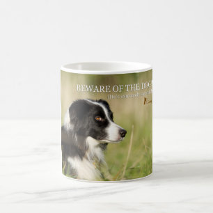 Caneca De Café Sammy border collie sarcástico