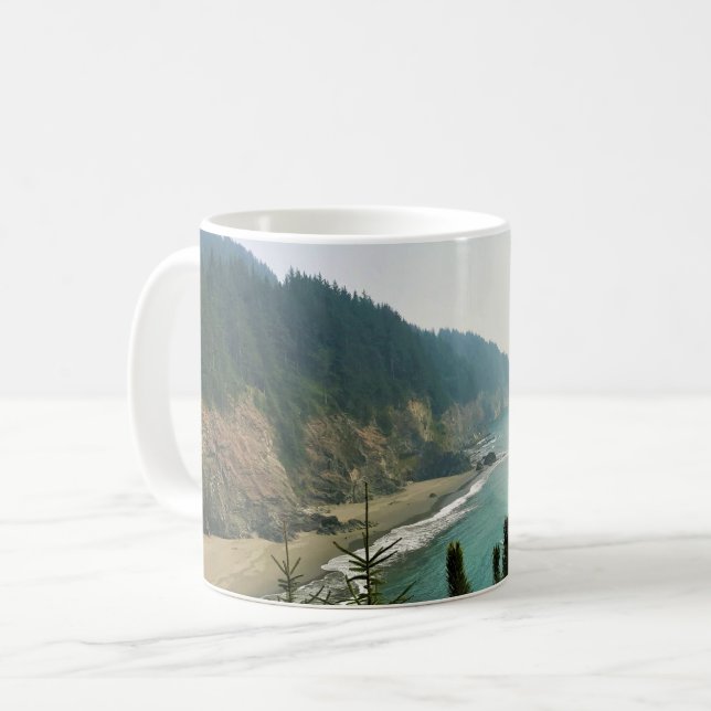 Caneca De Café Samuel H. Boardman, Costa do Oregon (Frente Esquerda)