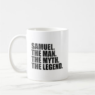 Caneca De Café Samuel nome, Samuel O Homem O Mito A Lenda