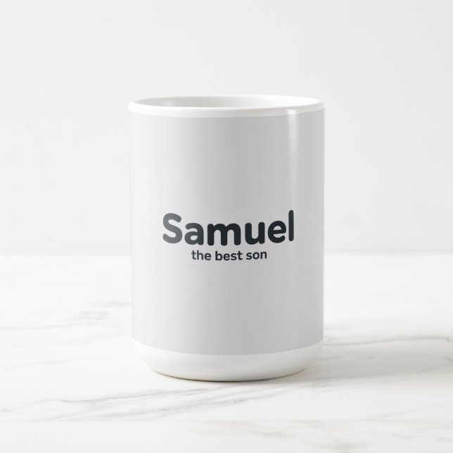 Caneca De Café Samuel The Best Son (Centro)