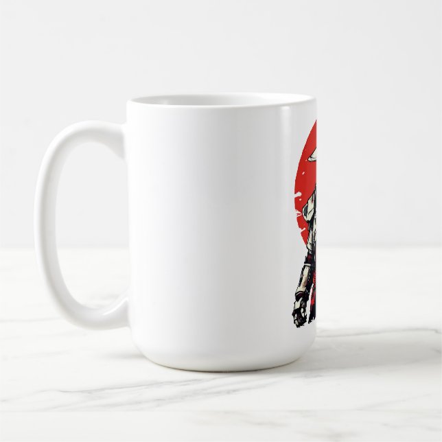 Caneca De Café samurai (Esquerda)