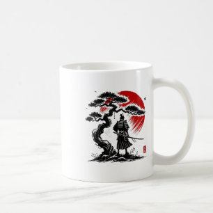 Caneca De Café Samurai Aikido Japonês Árvore De Paz De