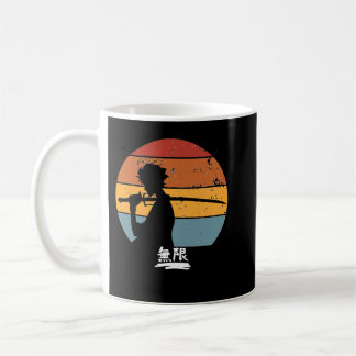 Caneca De Café Samurai Champloo Mugen Sunse Silhoue e Mugen Sam