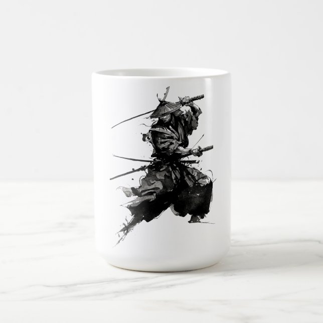 Caneca De Café Samurai com Espada (Centro)