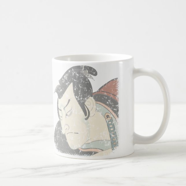 Caneca De Café Samurai desvaneceu (Direita)