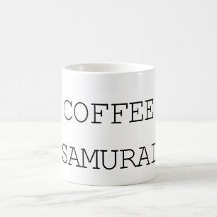 Caneca De Café Samurai do café