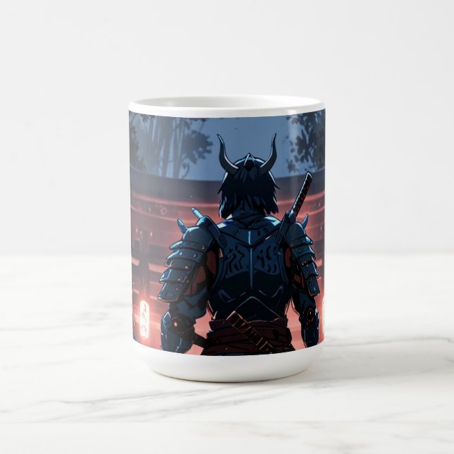 Caneca De Café Samurai Enigmático (Centro)
