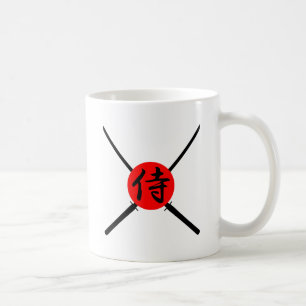 Caneca De Café SAMURAI - Espada & Kanji