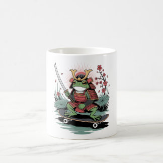 Caneca De Café Samurai frog warrior Classic Mug