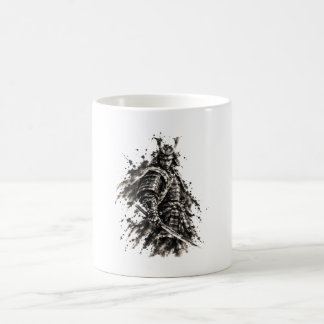 Caneca De Café Samurai Guerreiro – Sumi-e