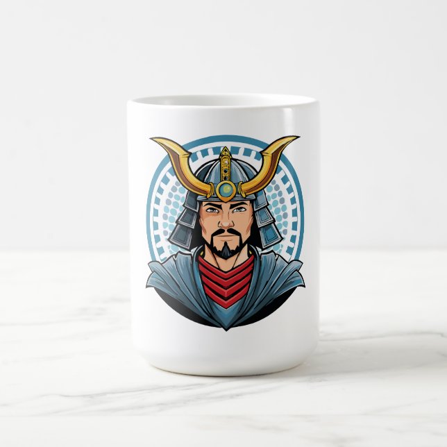Caneca De Café samurai japonês (Centro)