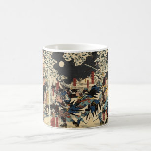 Caneca De Café Samurai na guerra na neve cerca de 1800's