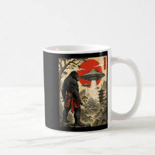 Caneca De Café Samurai Pé Grande 67 Seis Sete Meme Japonês Vintag