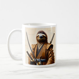 Caneca De Café Samurai Sloth