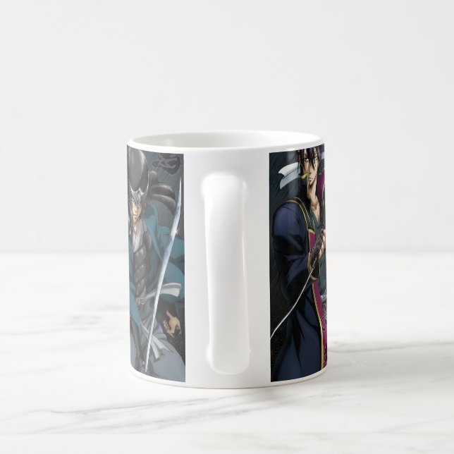 Caneca De Café Samurai Warriors Anime Mug (Alça)