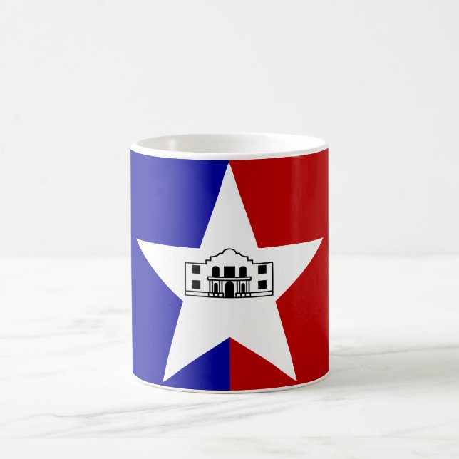Caneca De Café San Antonio Flag (Centro)