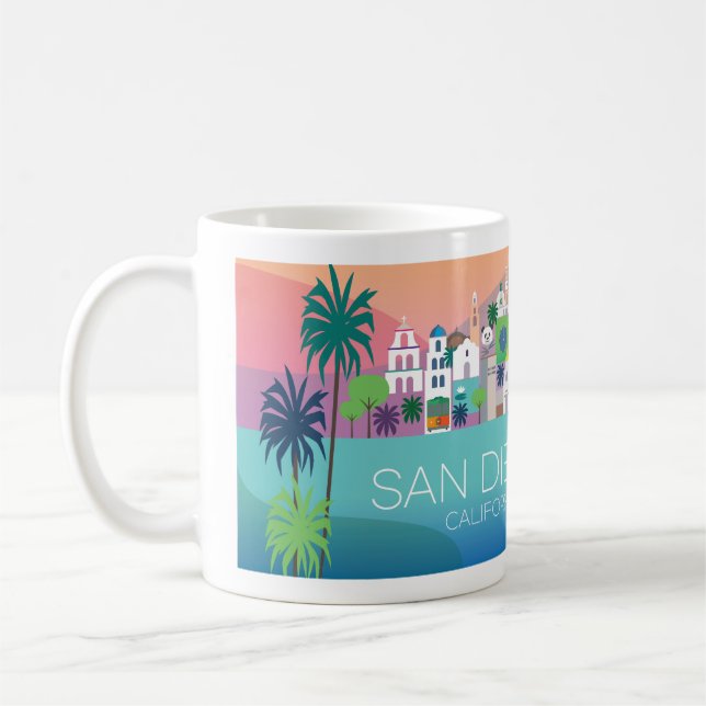 Caneca De Café San Diego Mug (Esquerda)