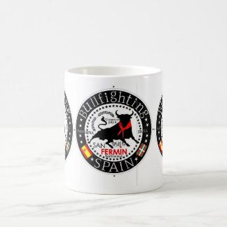 CANECA DE CAFÉ SAN FERMIN SPAIN BULLFIGHTING
