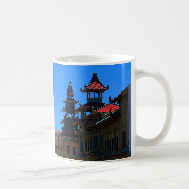 Caneca De Café San Francisco Chinatown #10 Mug (Direita)