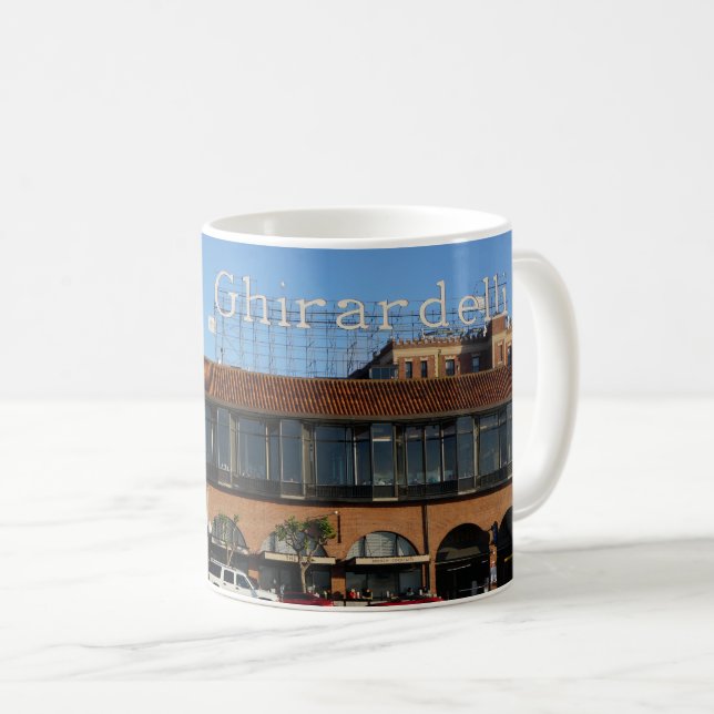 Caneca De Café San Francisco Ghirardelli Square Mug (Frente Esquerda)