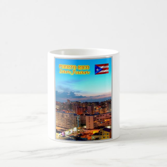 Caneca De Café San Juan - Porto Rico - (Centro)