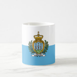 Caneca De Café San Marino Flag