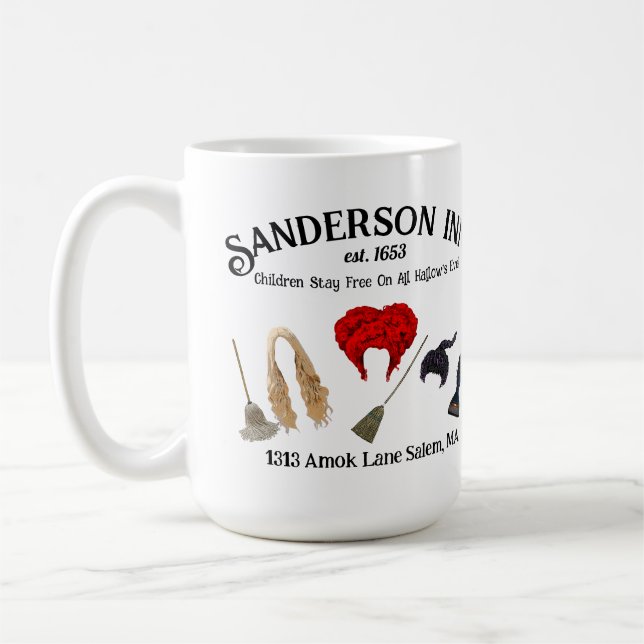 Caneca De Café Sanderson Inn Halloween Mug (Esquerda)