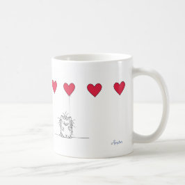 Caneca De Café Sandra Boynton TE AMA CAT
