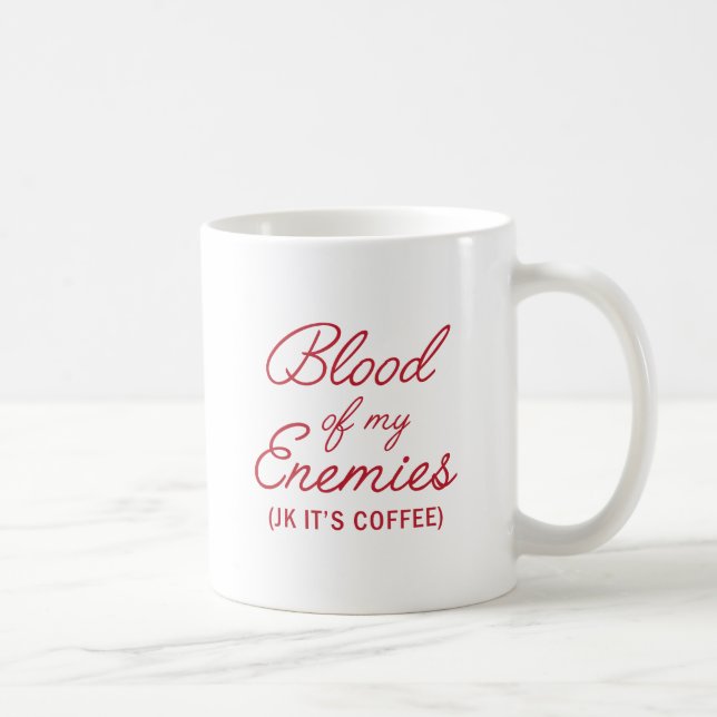 Caneca De Café Sangue de meus inimigos (Direita)