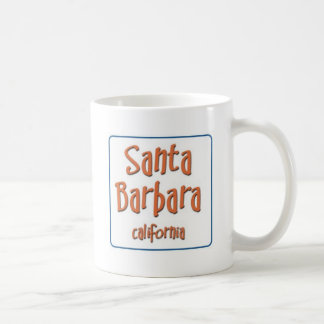 Caneca De Café Santa Barbara Califórnia BlueBox