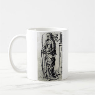 Caneca De Café Santa Bárbara e sua torre