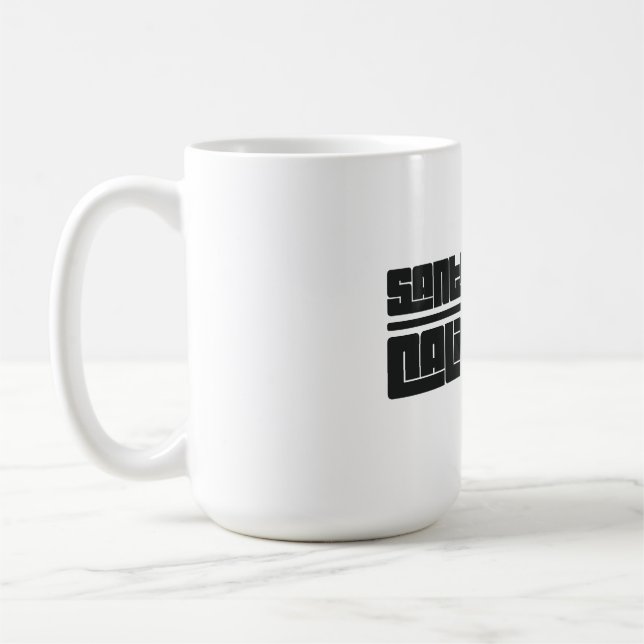 Caneca De Café Santa Clarita - California (Esquerda)