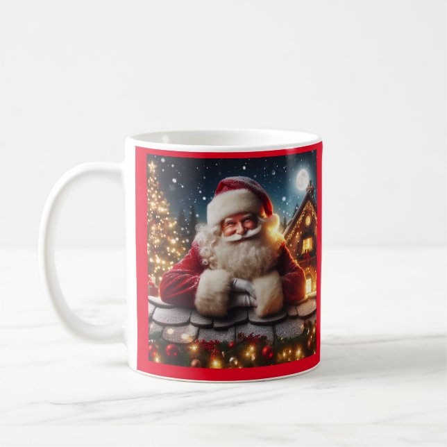 CANECA DE CAFÉ SANTA CLAUS CHRISTMAS COFFEE MUGS (Esquerda)
