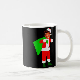 Caneca De Café Santa Claus Donald Trump Funny Christma Ugly Xmas