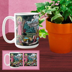 Caneca De Café Santa Filomena sendo atingida por flechas