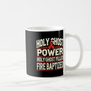 Caneca De Café Santa Ghost Power Christian Faith