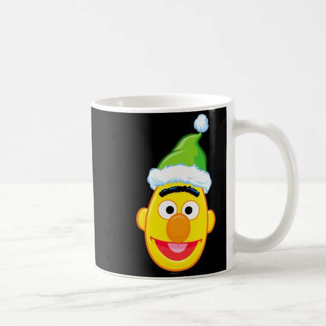 Caneca De Café Santa Hat Bert  (Direita)