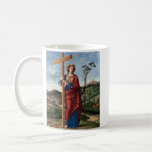 Caneca De Café Santa Helena com a Vera Cruz Arte Sacra