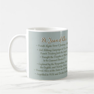 Caneca de Café Santa Joana d'Arc (BF 01) 1