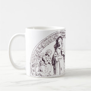 Caneca De Café Santa Lúcia de Siracusa por Giovanni della Robbia