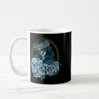 Caneca De Café Santa Morte Deusa Feminina Governo Mexicano
