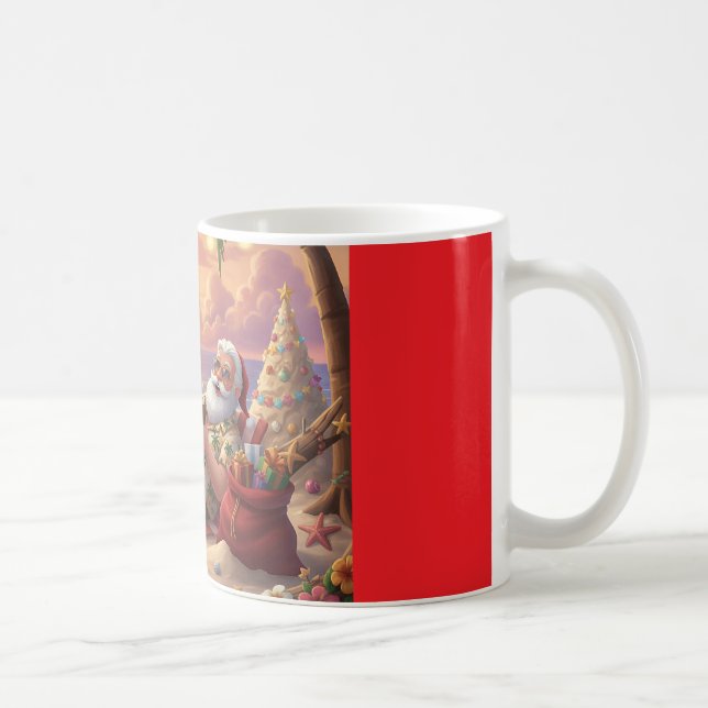 Caneca De Café Santa’s Chill Vibes – Christmas on the Beach (Direita)