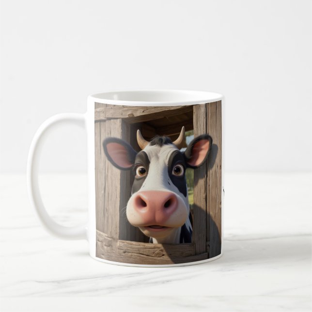 Caneca De Café Santa Vaca, você tem 50 anos! (Esquerda)
