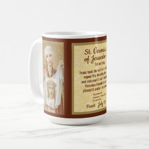 Caneca De Café Santa Verônica de Jerusalém (JM 60; Estilo 2)