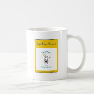 Caneca de café santamente da mistura da vaca