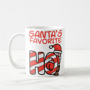 Caneca De Café Santas Favoritas Engraçadas Adultos de Natal