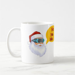 Caneca De Café Santa's HO HO HO Merry Christmas