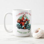 Caneca De Café Santas Joyride Motorcycle Christmas<br><div class="desc">Aumente o espírito de feriado com nosso Papai Noel Andando na design de motocicleta. Esta Rua alegre. Nick numa bicicleta adiciona um traço de entusiasmo ao Natal! Explore a nossa coleção de presentes e ideias decorativas únicas que trazem uma reviravolta divertida para a época festiva.</div>