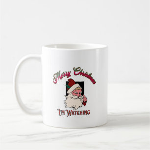Caneca De Café Santas Watching